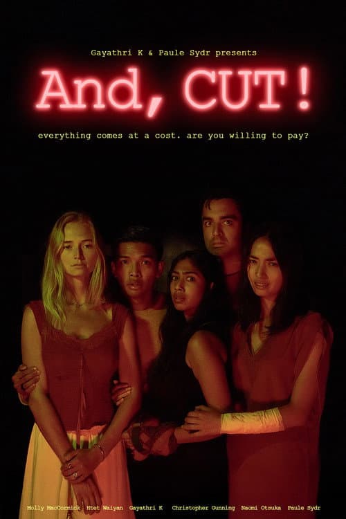 And, CUT! poster