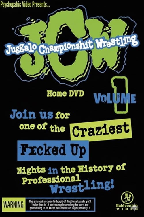 JCW Volume 1 poster