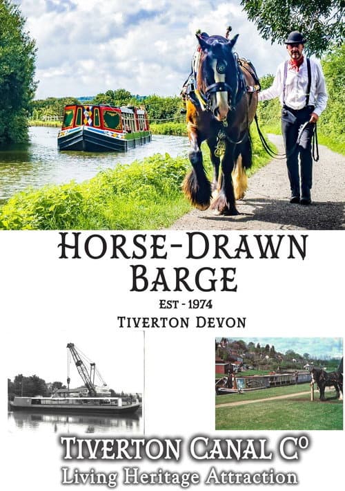 Tiverton Canal Co. 50th Anniversary poster