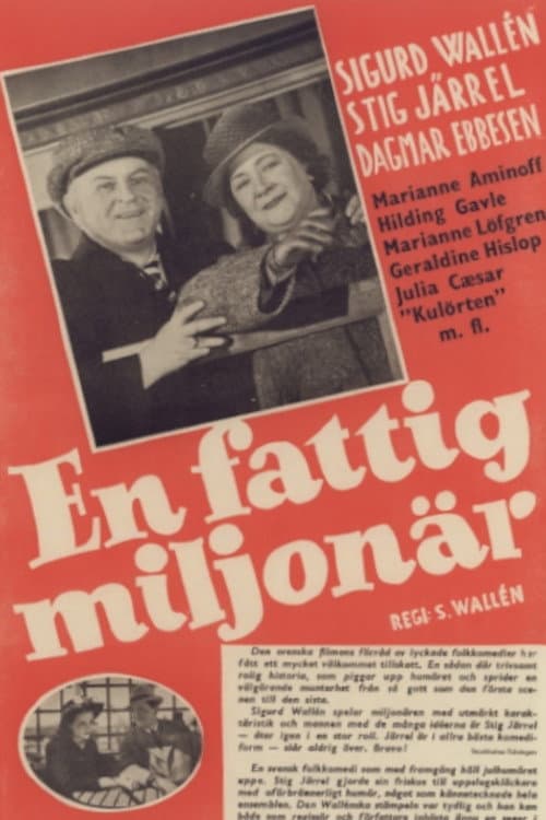 En fattig miljonär poster