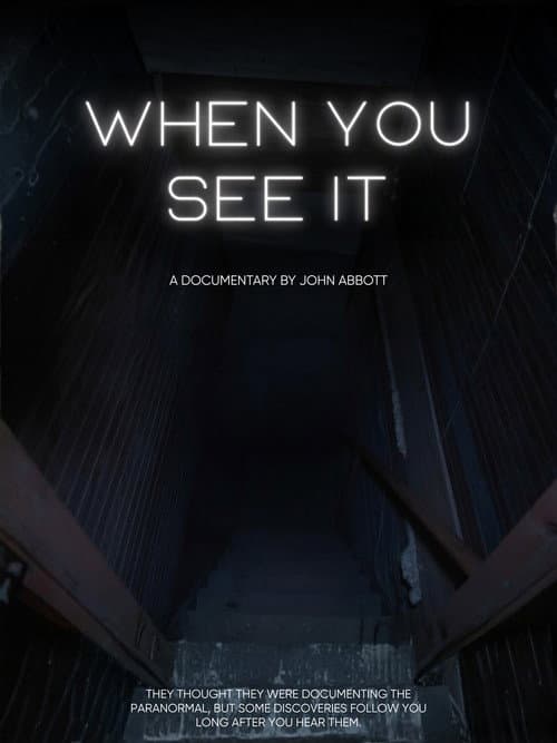 When You See It poster