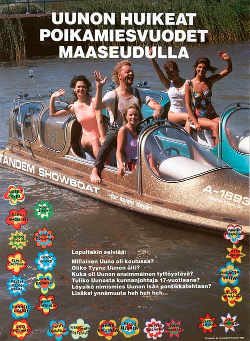 Uunon huikeat poikamiesvuodet maaseudulla poster