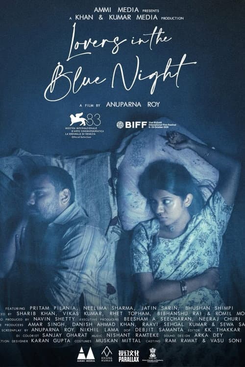Lovers in the Blue Night poster