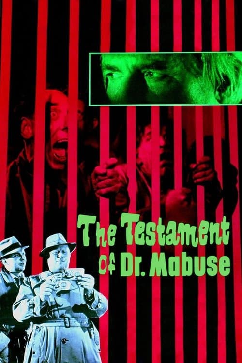 The Testament of Dr. Mabuse poster
