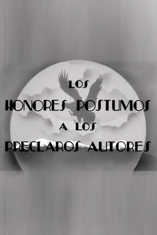 The Posthumous Honors to the Distinguished Authors poster