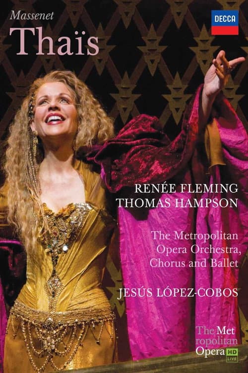 Thaïs - Metropolitan Opera poster