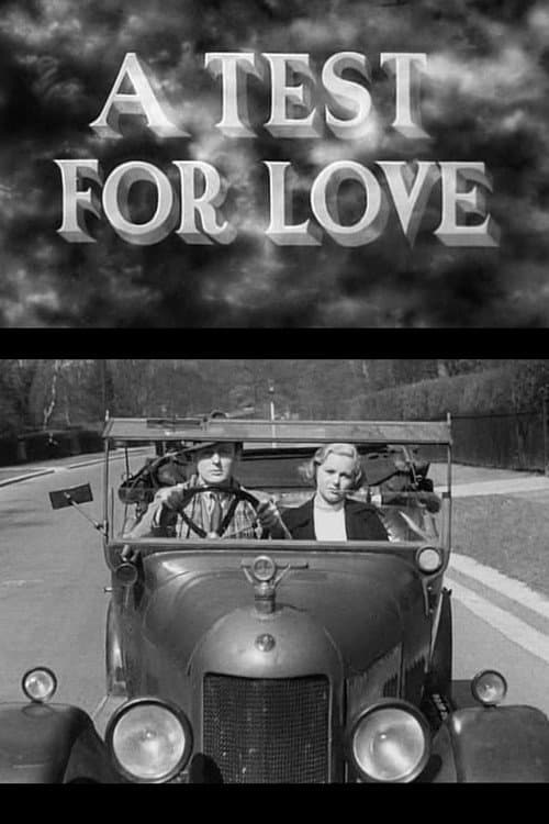 A Test for Love poster