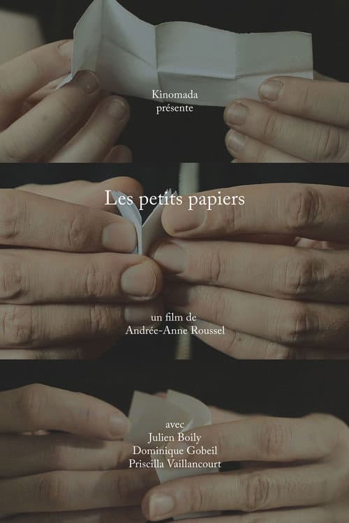 Les petits papiers poster