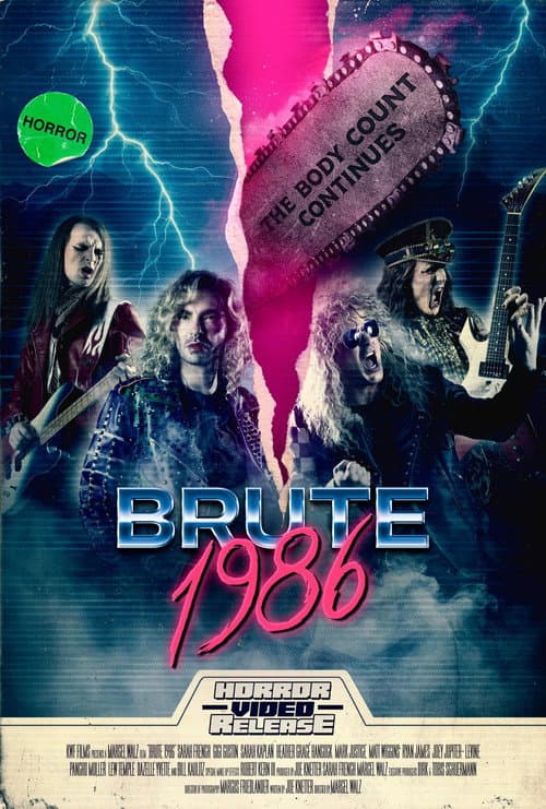 Brute 1986 poster