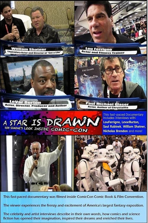 A Star Is Drawn: Rob Simone's Look Inside Comic-Con poster