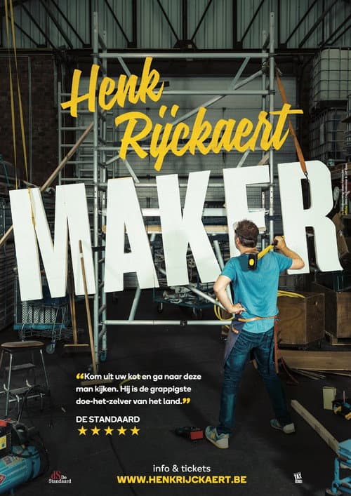 Henk Rijckaert: Maker poster